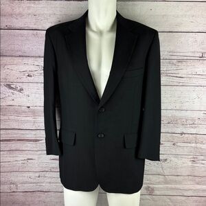 LaCrosse Sports Jacket Size 40S. Men’s Black. Two Button- USA made